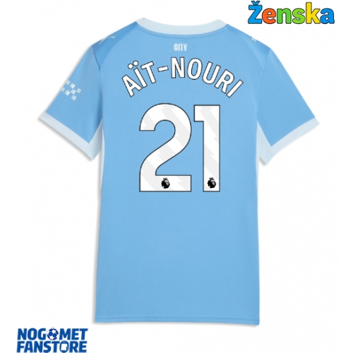 Manchester City Rayan Ait-Nouri #21 Domaci Dres za Ženska 2026-27 Kratak Rukav
